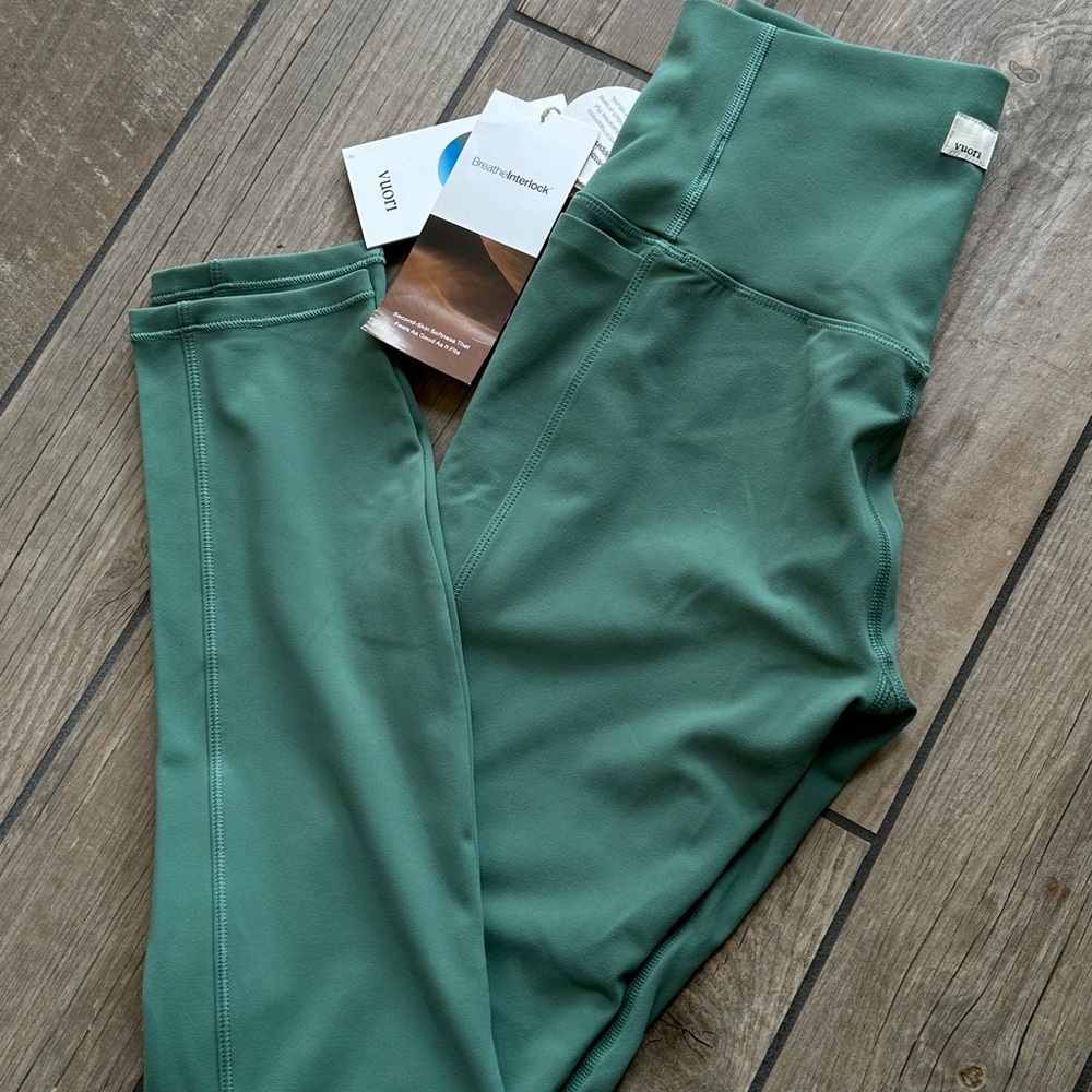NWT Vuori Celadon Studio Pocket Leggings XS